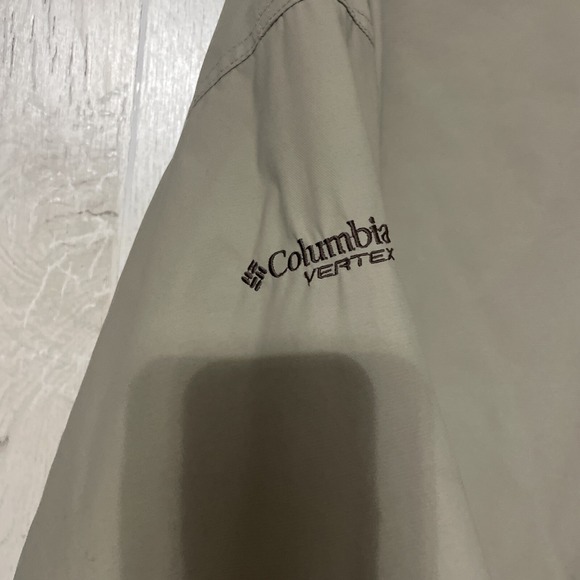 Columbia‎ Men's Beige Zip-Up Jacket SZ Xl - Picture 5 of 9